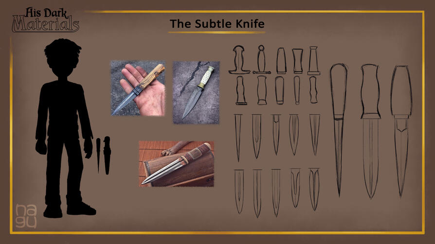 His Dark Materials - Subtle Knife development sheet (14/14)