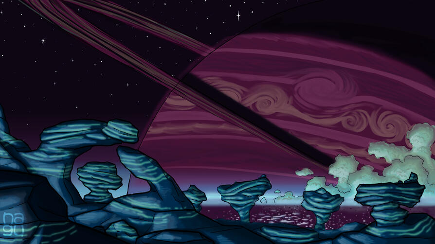 Environment development - Space color (3/7)